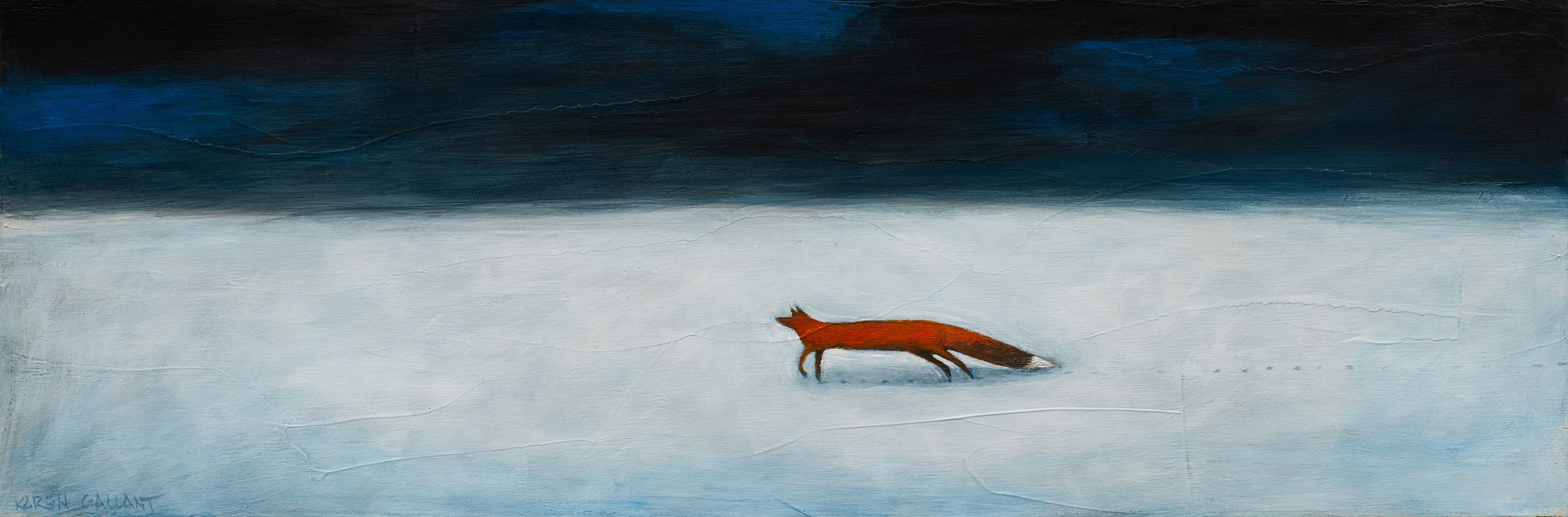 Fox In the snow